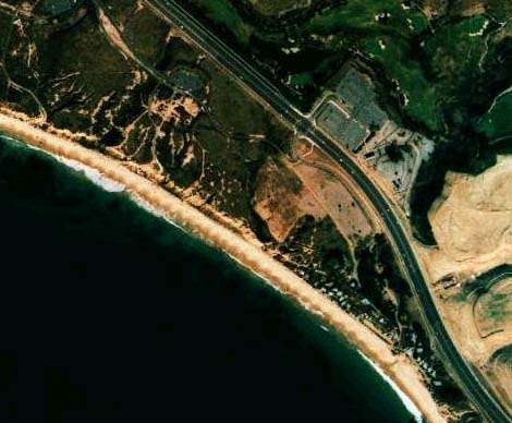 Crystal Cove aerial photo